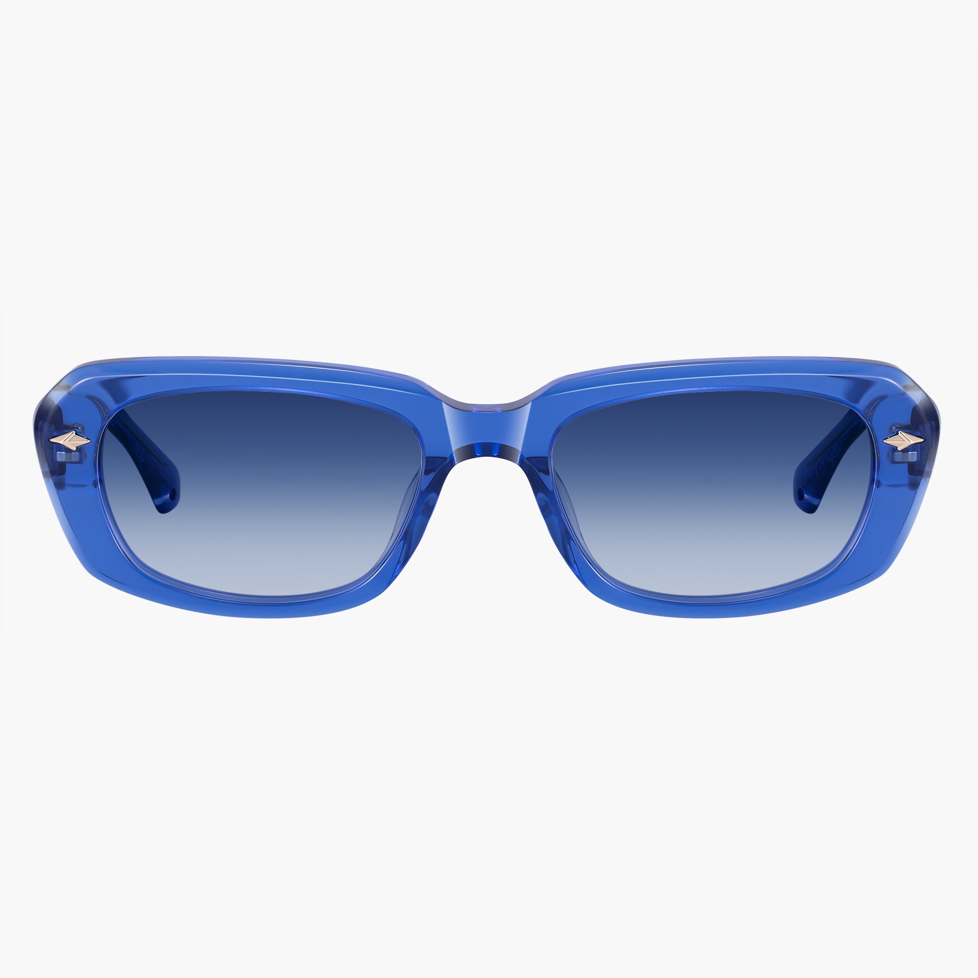Donahugh Square Sunglasses Blue Frame Acetate Orson