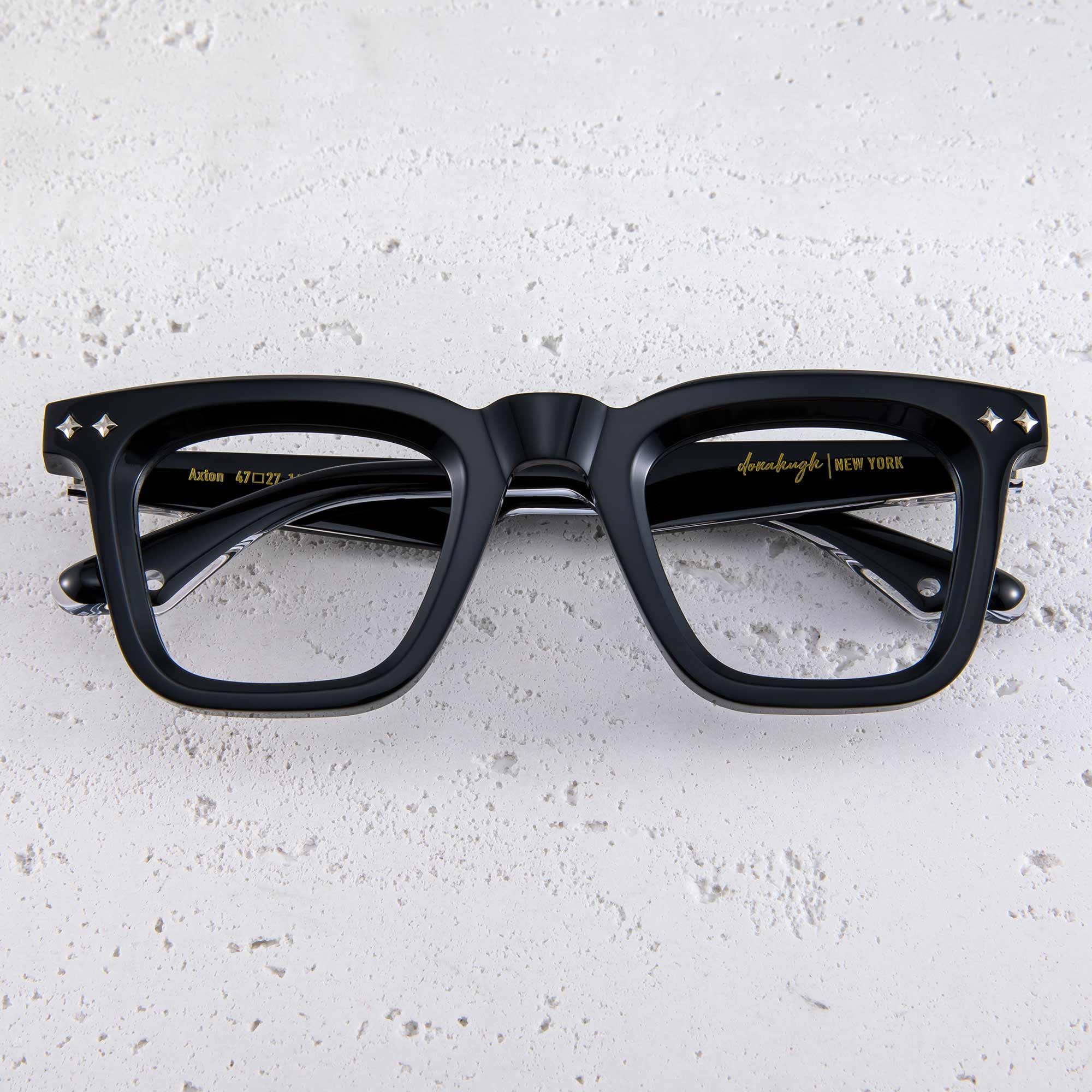 Donahugh-eyeglasses-Black silver