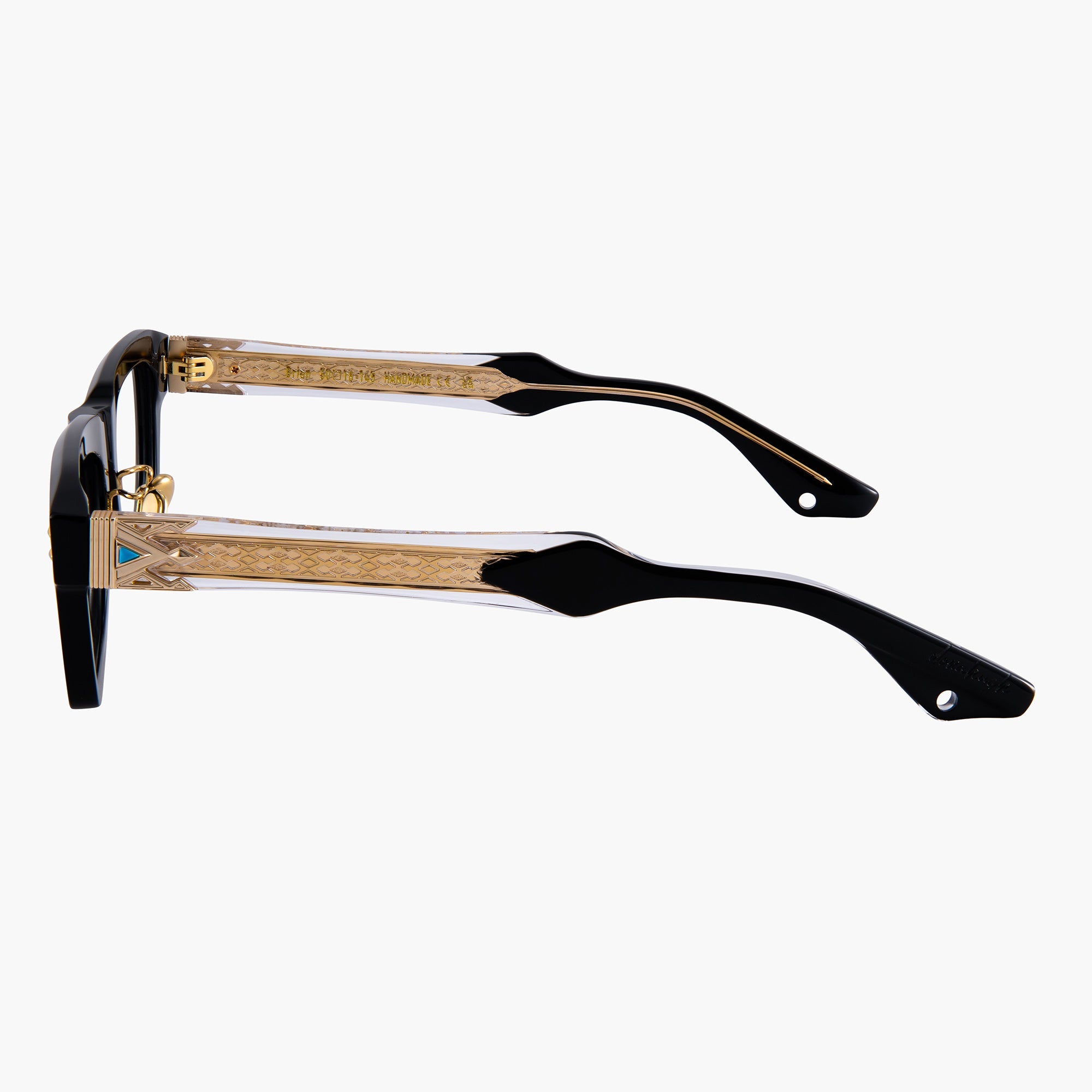 Donahugh Square Prescription Glasses Black Frame Acetate Brian O