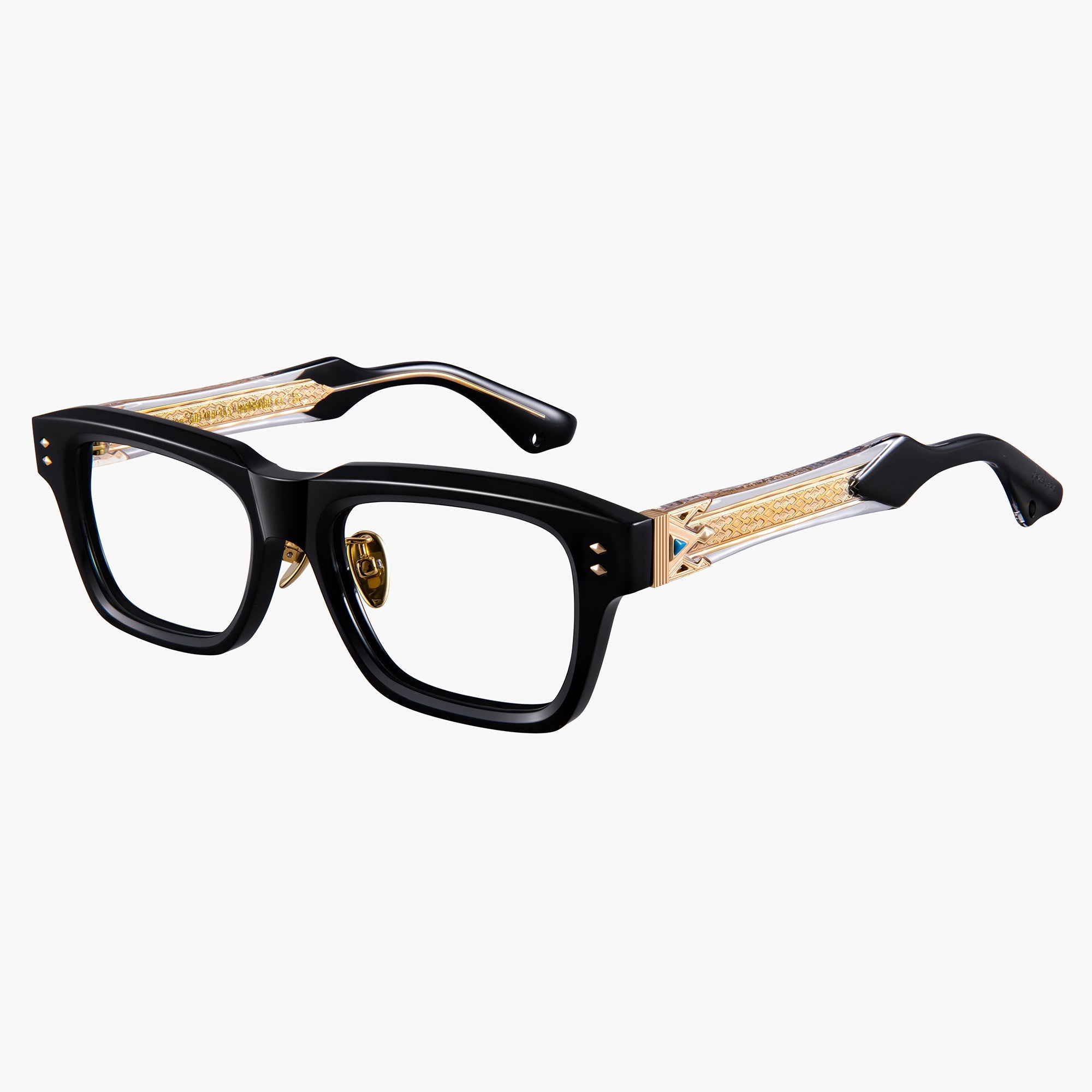 ブライアン　ありがとうございます！ Donahugh Square Prescription Glasses Black Frame Acetate Brian O