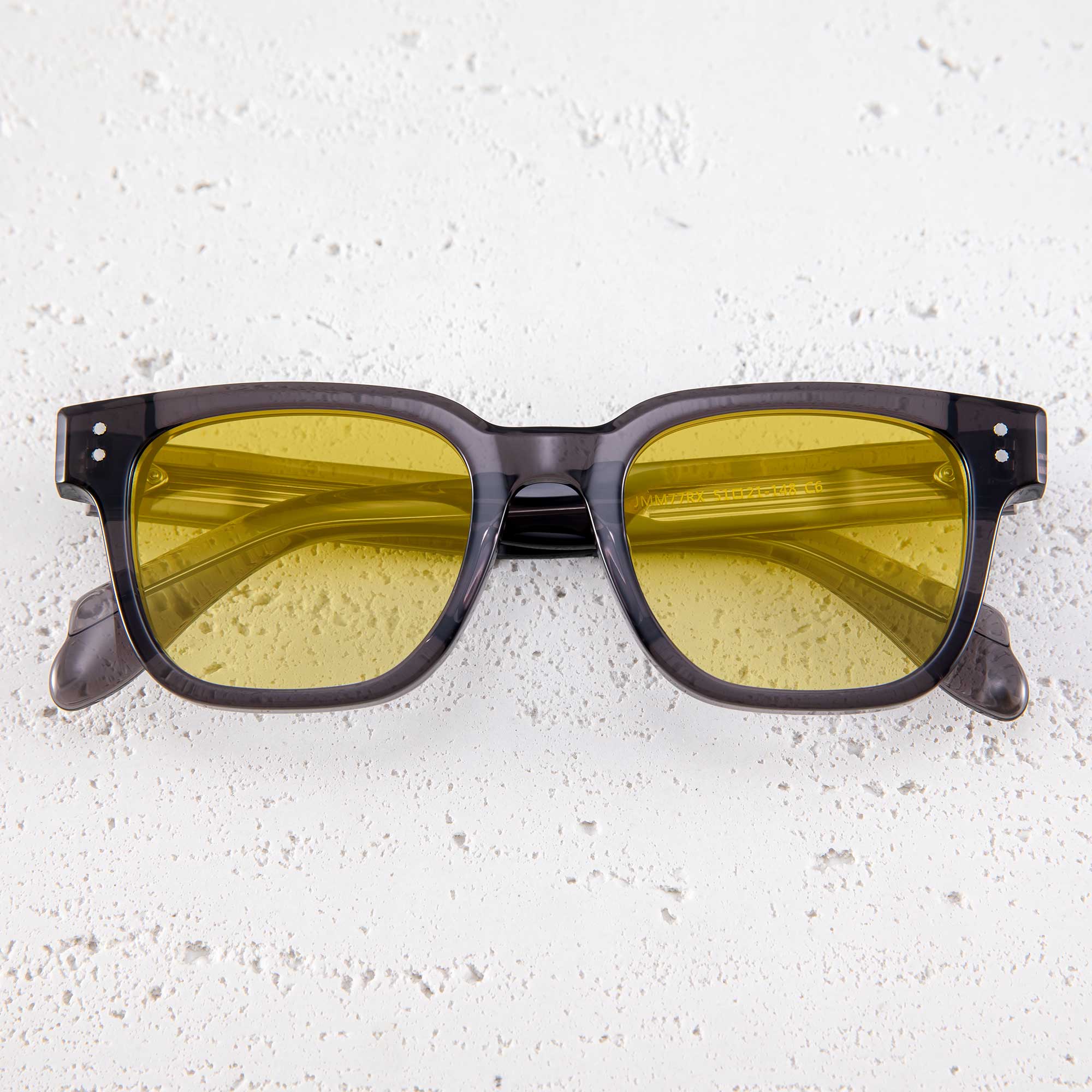 Donahugh Square Sunglasses Grey Frame Acetate Holden